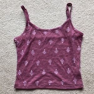 Pattern tank top